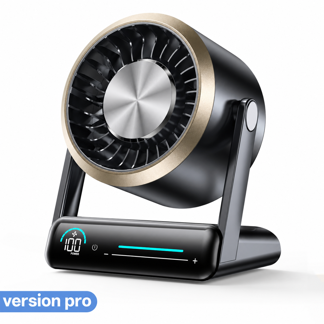 TITEVORA GlacierFlow X1 Pro black front product view