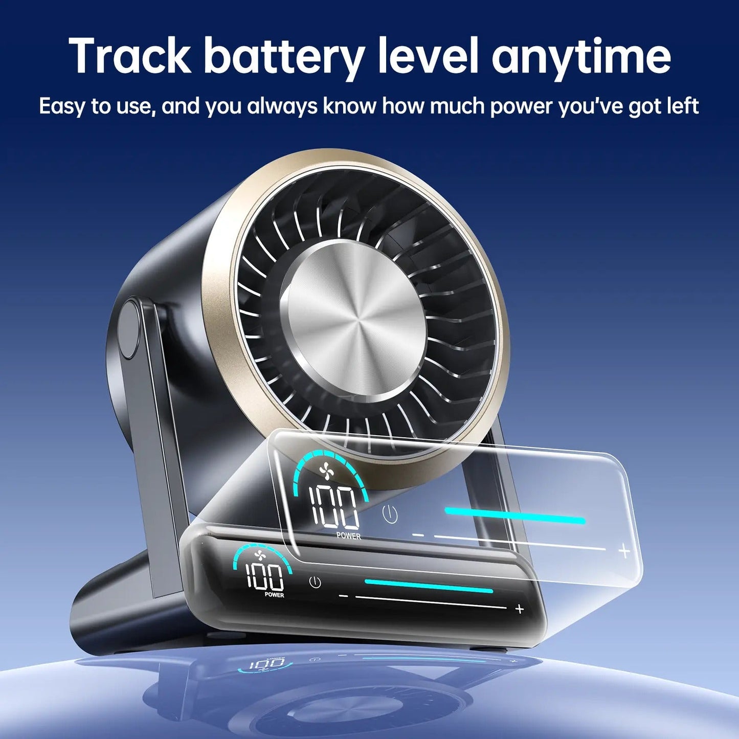 TITEVORA GlacierFlow X1 Pro battery display feature