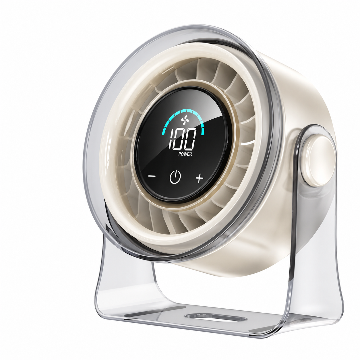 White-Elite TITEVORA GlacierFlow X1 desk fan