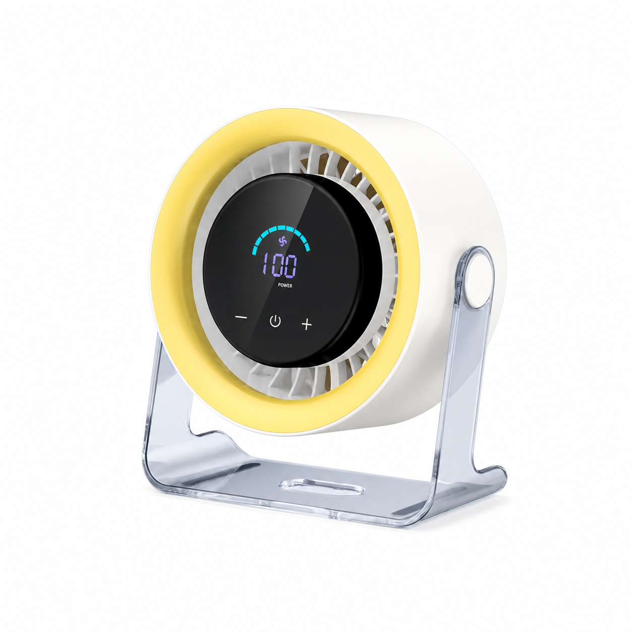 Beige TITEVORA GlacierFlow X1 desk fan